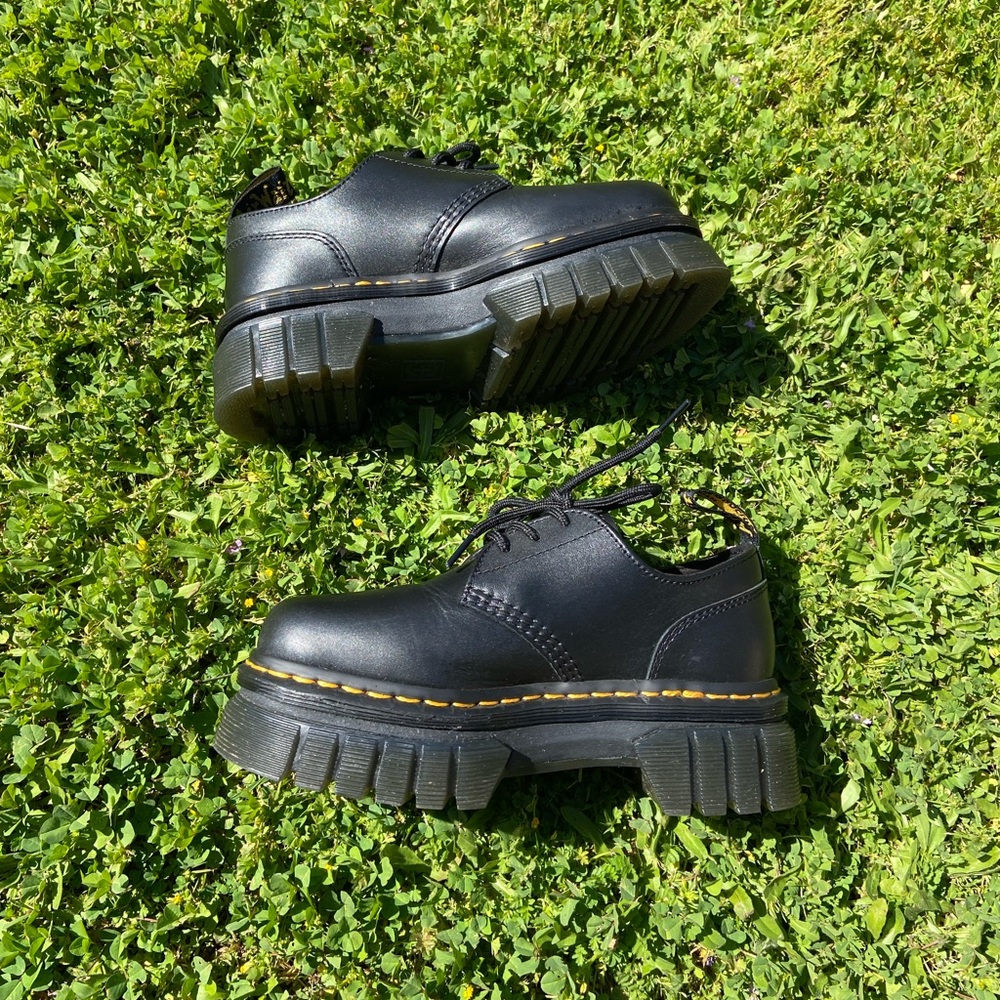 Dr Martens Audrick Platform Quad Shoes - Picture 3 of 9